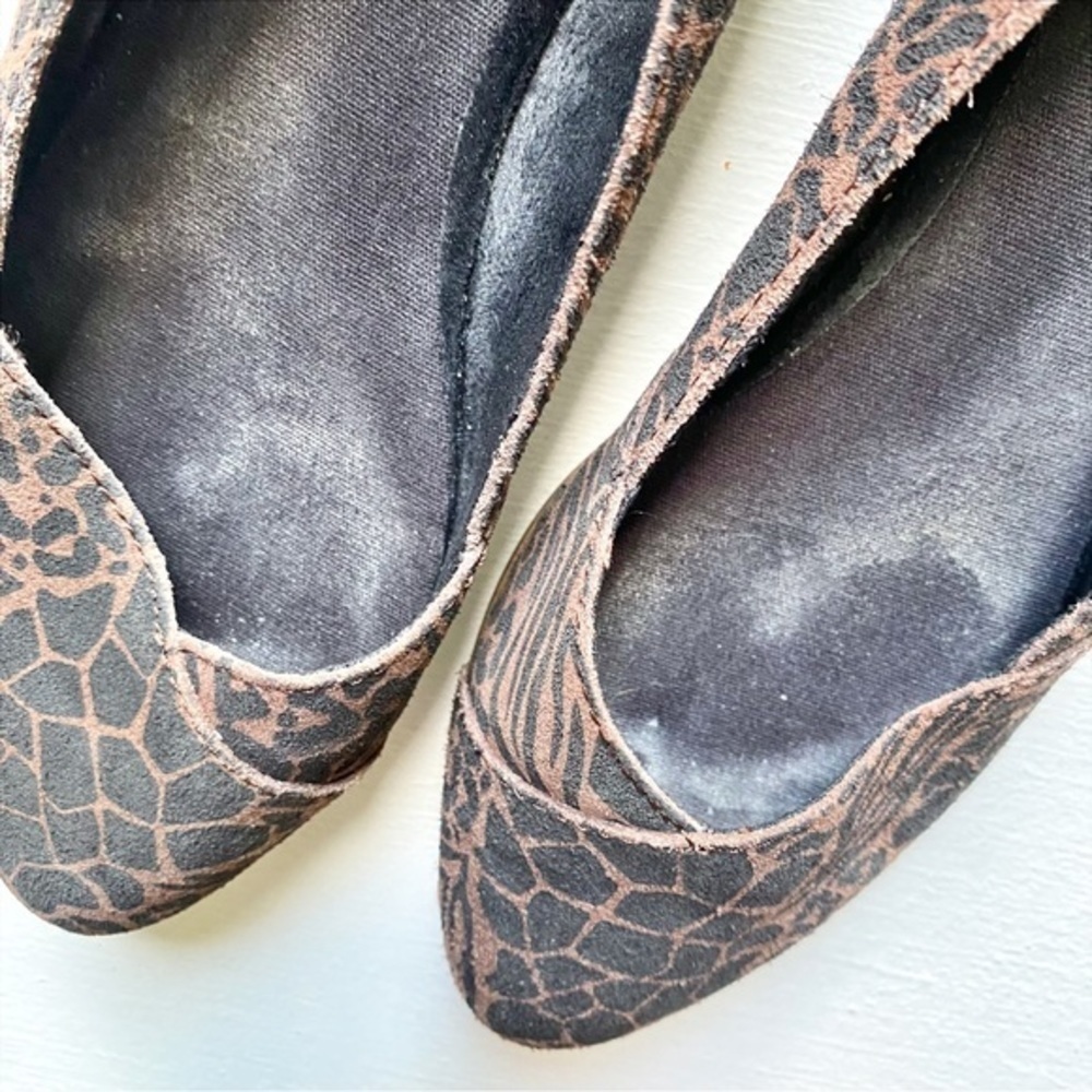 Toms Julie animal print flats - Picture 3 of 12
